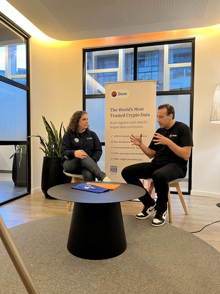 Talking about Blockchain use cases for healthcare with Dune Analytics